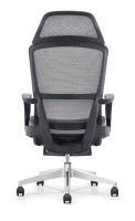 Chaise de bureau ergonomique en maille avec repose-pieds, chaise d'ordinateur inclinable réglable, chaise de direction