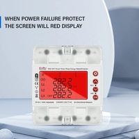 3 Phase 380V 100A Tuya WiFi Smart Bi-directionnel Énergie Puissance kWh Compteur Sur Sous Tension Protecteur Relais Commutateur Limite De Courant