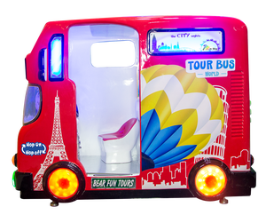 Kinderen Muntautomaat Amusement Kiddie Ritten Met Wereldkaart En Verkeersregel Video Educatief Spel Voor Indoor Speeltuin Fec - Product Image 4