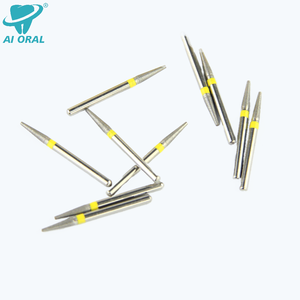 Mũi khoan nha khoa với thân bằng thép không gỉ 1.6mm, đầu mài phủ kim cương - Thiết bị nha khoa cần thiết cho các phòng khám nha khoa tổng quát - Product Image 2