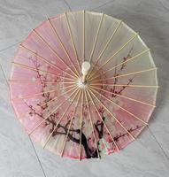 Parasol décoratif traditionnel en bambou peint, écologique, de la marque Guansen, pour la décoration de la maison
