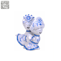 Maroquinerie chinoise en porcelaine, statue antique en céramique, décoration artisanale, fournitures d'usine chinoises