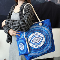 Impresión digital multifuncional más creativa, duradera y lavable, bolsas de lona de algodón y poliéster personalizadas para adultos