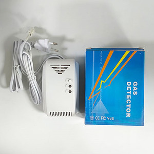 Haushalts-Gasleck-<span class=keywords><strong>Alarm</strong></span> für Küchen: Erkennung von Erdgas & Flüssiggas, Kabelgebundener Ton- & Lichtalarm mit 20m Reichweite - Product Image 2