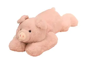 Dinosaurus panas tempat tidur anjing sloth beruang babi panda kelinci rakun berat mainan mewah kustom hewan lembut mainan desain boneka anak-anak