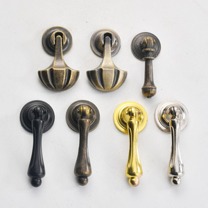 European Style Zinc Alloy Drawer Handle Lever Durable Cabinet Furniture Hardware - Product Image 1