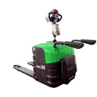 Nouveaux chariots élévateurs électriques tout-terrain 3 tonnes/5 tonnes avec levage hydraulique, roues en PU, hauteur de levage de 90 mm, modèle 3000