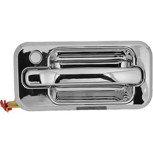 Manija de puerta exterior Royal Sun delantera izquierda (lado del conductor) con orificio para llave, compatible con Hummer H2 2003-2009, reemplaza 25845866 - Product Image 3