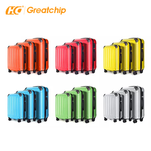 Grass Green Bag 3 Pcs Set Valise ABS Trolley Luggage Travel <strong>Suitcase</strong> <strong>Multifunction</strong> <strong>Suitcase</strong> - Product Image 6
