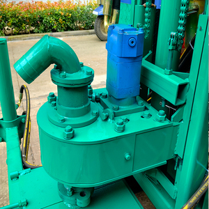 핫 세일 100m 150 미터 깊은 완전 자동 유압 장비 물 우물 드릴 기계 25hp 크롤러 장착 로타리 시추공 드릴 - Product Image 2