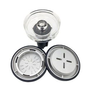 Cazoleta para Narguile de Alta Calidad, Juego Completo de Accesorios para Narguile, Cazoleta de Silicona y Vidrio, Accesorios para Fumar, Gestión de Calor, Cazoleta para Shisha - Product Image 6