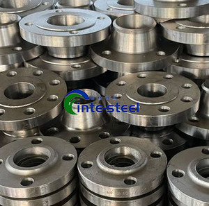 304 Stainless Steel Flanges Carbon Steel PN10/16 Welded Flange ASTM Forged Threaded Drainage Pipe Fittings Galvanized Flange