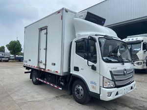 Prix bon marché FOTON 4*2 Mobile Congélateur Van Réfrigérateur Cargo Camion Crème Glacée Camion plus petit 3T-5T cold van box <span class=keywords><strong>véhicule</strong></span> à vendre - Product Image 2