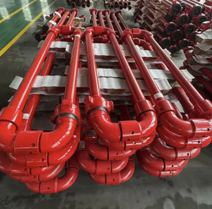 <span class=keywords><strong>ท</strong></span>่อน้ำหมุนเวียน API 16C API chicksan ยืดหยุ่นสายฆ่าสายห่วงท่อเหล็ก - Product Image 5