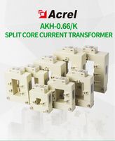 Transformador de Corriente de Núcleo Dividido Cuadrado K-80*50 para Barra Colectora 250A-1500A 5A Baja Tensión Bobinado de Cobre Bucle Abierto 45-65Hz Clase 0.5