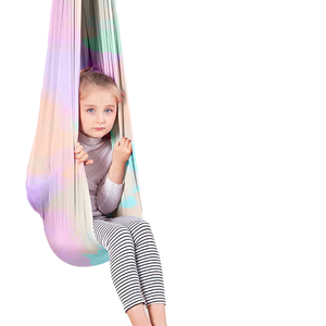Hamac de yoga et balançoire sensorielle moderne à rotation 360° pour intérieur et extérieur, pour enfants et thérapie sensorielle (autisme) - Mobilier d'extérieur - Product Image 1