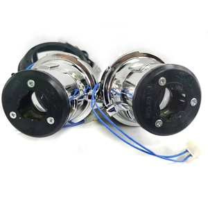 Lentille <span class=keywords><strong>de</strong></span> projecteur bifocale à faisceau haut et bas, lumière LED Bi HID, pare-chocs avant, feu antibrouillard pour BMW Mini R55 R56 R60 R61 F54 R57 R58 R59 Clubman - Product Image 4