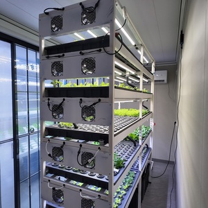 Système de culture <span class=keywords><strong>hydroponique</strong></span> intelligent Skyplant à 5 niveaux-Jardin intérieur contrôlé par WiFi avec lumières de croissance LED, réservoir de 200L - Product Image 2