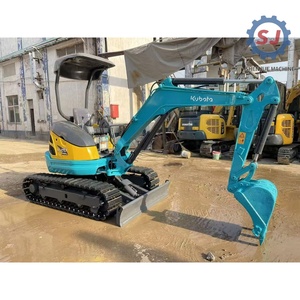 Mini-excavatrice Kubota U20 d'occasion, bien entretenue, faible nombre d'heures, compacte, idéale pour le jardinage, l'agriculture et l'aménagement paysager, prête à être expédiée depuis la Chine - Product Image 1
