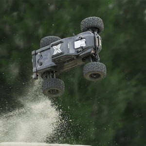 Rlaarlo Camioneta <span class=keywords><strong>RC</strong></span> Monster Crawler a Escala 1:10, 2.4Ghz, 4WD, con Motor sin Escobillas, Chasis de Fibra de Carbono, Aleación CNC y Giroscopio - Product Image 6