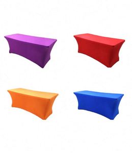 ผ้าคลุมโต๊ะสแปนเด็กซ์พิมพ์โลโก้ตามสั่ง สำหรับงานอีเว้นท์ธุรกิจ - Product Image 4