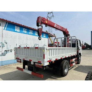 Camion grue Chengli 4x2, petit camion grue monté sur châssis de 5 tonnes, prix - Product Image 4