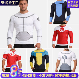 Invincible Boy Men's Breathable <b>T</b>-<b>Shirt</b> <b>Polyester</b> Knitted Fit Summer 2026 Cross-border Apparel - Product Image 4