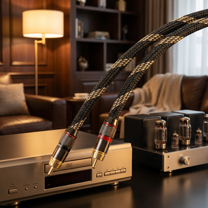 Câble audio RCA en cuivre OFC plaqué or RASANTEK avec gaine en PVC, 0,5m-5m, pour <span class=keywords><strong>lecteur</strong></span> DVD, ordinateur, projecteur, haut-parleur HiFi professionnel - Product Image 5