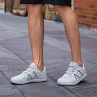 Zapatos Minimalistas para Hombre, Diseño Ergonómico, Puntera Ancha, Suela Plana, Flexibles, Cómodos para Caminar y Estar de Pie Todo el Día