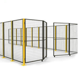 Populair Gegalvaniseerd Ijzer Gaas Gevogelte Helder Zicht Soft Play Security Goedkope Hek Panelen Tijdelijke Metalen Paneelomheining - Product Image 1