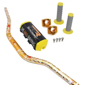 <span class=keywords><strong>Guidon</strong></span> <span class=keywords><strong>de</strong></span> moto tout-terrain 1-1/8 pouces avec coussinets <span class=keywords><strong>de</strong></span> <span class=keywords><strong>guidon</strong></span>, poignées <span class=keywords><strong>de</strong></span> <span class=keywords><strong>guidon</strong></span> <span class=keywords><strong>de</strong></span> <span class=keywords><strong>course</strong></span> Pit Pro pour moto Kayo BSE CRF KLX ATV Quad - Product Image 5