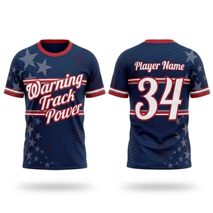 Uniforme de softball personnalisé pour l'équipe des États-Unis, conception de maillot de softball personnalisé - Product Image 2