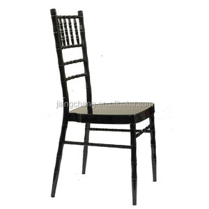 Wholesale Iron Stackable <b>Black</b> Chiavari <b>Chair</b> JC-A240 - Product Image 3
