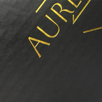 Luxuriöse Große Schwarze Matt/Glänzende Kartonverpackung für Socken mit Individuellem Goldfolien-Logo Bekleidungs-Versandkartons mit Stanzmuster
