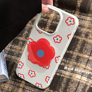 Custodia protettiva antiurto con fiore rosso di fabbrica per custodia per telefono <span class=keywords><strong>iPhone</strong></span> 16 15 14 <span class=keywords><strong>Pro</strong></span> <span class=keywords><strong>Max</strong></span> Full Anti-Drop - Product Image 6