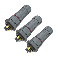 Haute qualité 3Pin vis cosse assemblage câble connecteur 25A alimentation prise ca mâle femelle Inlink amarrage étanche IP68 adaptateur de câblage