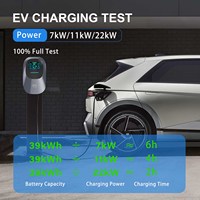 Cargador de pared para vehículos eléctricos de 11 kW, compatible con Seagull E2, Song Pro, DMI Plus, Yuan Up, Atto3, estación de carga rápida doméstica de 7 kW para BYD