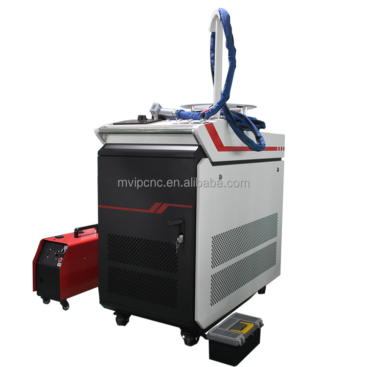 Популярный ручной миниатюрный волоконно-лазерный сварочный аппарат для металлической сварки