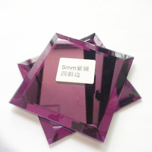 <span class=keywords><strong>Miroir</strong></span> décoratif carré sans cadre en verre biseauté moderne pour Noël - Product Image 1