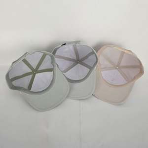 BSCI Custom Unisex 5-Panel Classic Polyester Cotton Unstructured Flat Brim Rope Hat Snapback Caps with Woven <b>Patch</b> Logo - Product Image 3