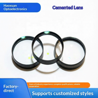 Lentille doublet achromatique personnalisée directement de l'usine - Verre optique de haute précision avec revêtement Super AR