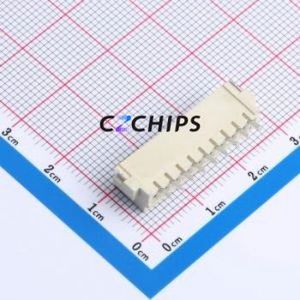 XDWF-2500-09P Wire-to-Board Pin Header SMD,P=2.5mm,Horizontal Mount Connector 2.54mm Horizontal Mount XH 9P - Product Image 2