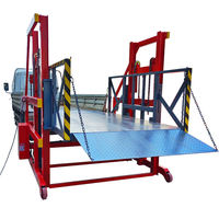 Plateforme de chargement et de déchargement de conteneurs hydrauliques mobiles portables, capacité de charge de 2 et 3 tonnes