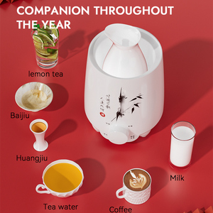 Calentador de Vino Inteligente con Temperatura Constante, Carcasa de ABS, <span class=keywords><strong>Precio</strong></span> al por Mayor OEM ODM, Calentador de Baijiu Chino para Calentar Huangjiu y Baijiu - Product Image 4
