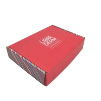 Pliable boîte d'expédition en papier ondulé pour enfants vêtements et costumes avec propre logo