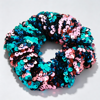 Chouchous scintillants à paillettes pour filles, accessoires capillaires pour cheerleaders, gymnastes et spectacles scolaires