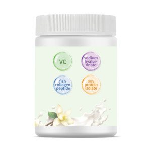 Suplemento de proteína de colágeno con sabor a vainilla de tendencia caliente Polvo de proteína de construcción muscular óptimo - Product Image 3