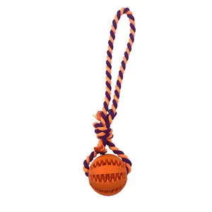 Huisdier Molaire Beet Hond Speelgoed Rubber Chew Bal Touw Hond Speelgoed Eco Vriendelijke