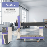 Centre d'usinage CNC à cinq axes ACCTEK avec système de contrôle Siemens avancé pour la fabrication de composants aérospatiaux complexes
