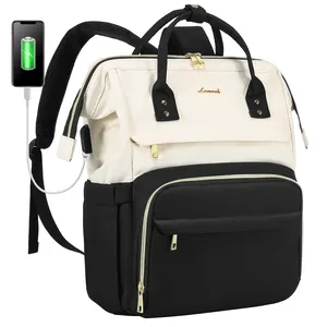 Free Sample Women Men Travel Backpacks 14/15.6/17 Inch Business Computer Bag with USB Port College School Bags Laptop Backpacks